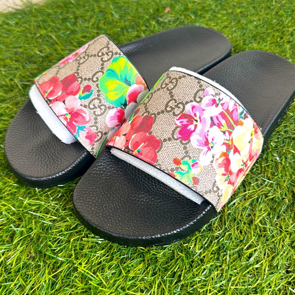 Gucci Floral Slides
